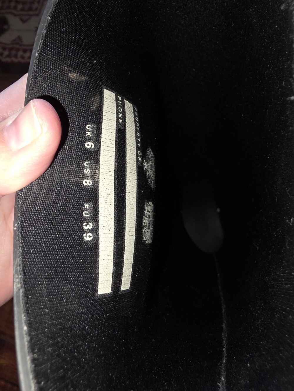Hunter Women's Black Tall Rain Boots - Picture 7 of 9